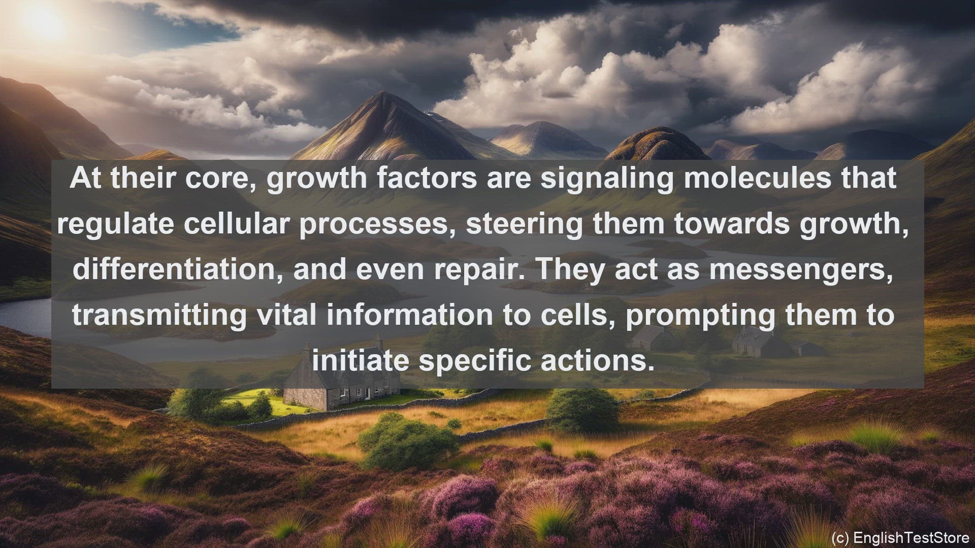 'Video thumbnail for Growth factor in science  definition and examples'