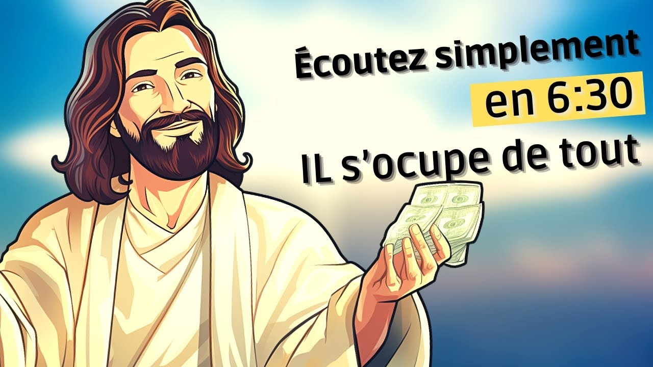 'Video thumbnail for 🙏🏼 Prière Abondance et Prospérité 💸 écoutez seulement, IL s'occupe de TOUT'