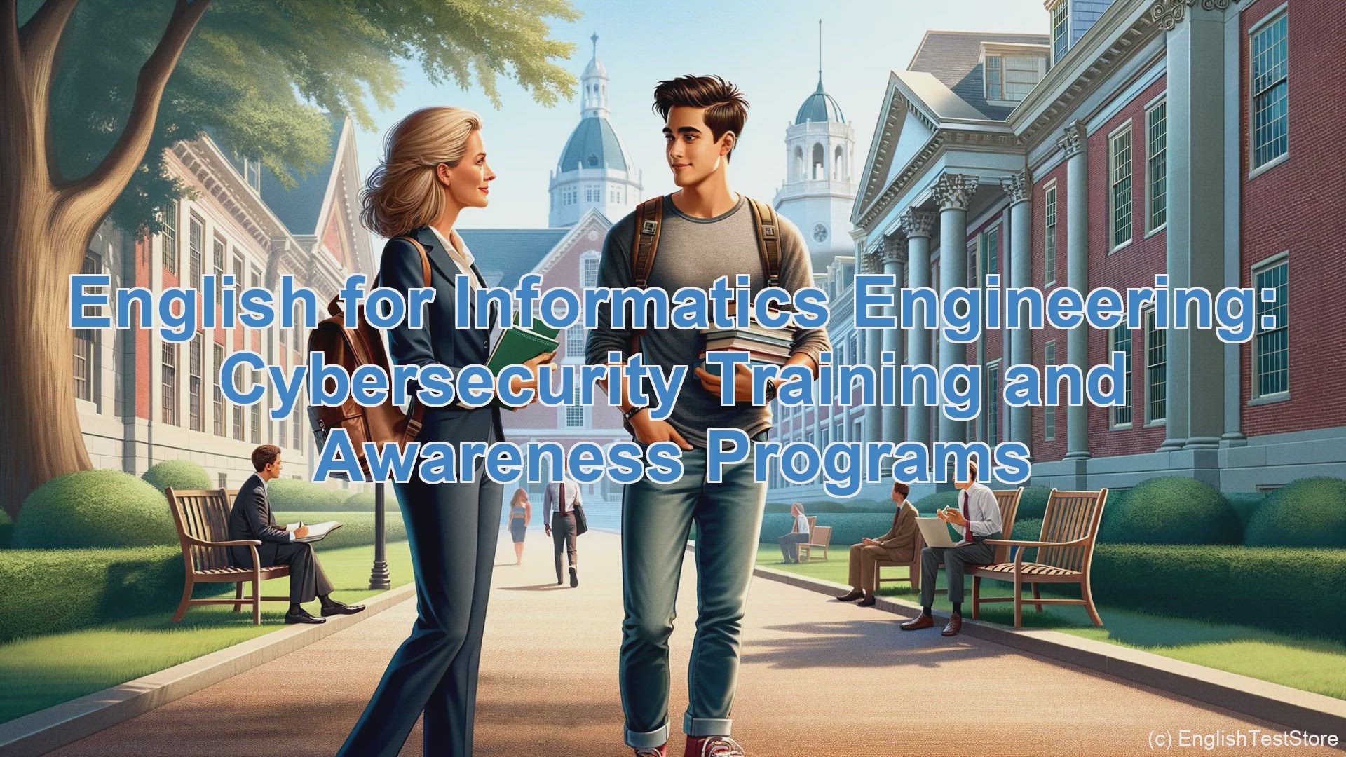 'Video thumbnail for English Conversation for Informatics Engineering: Cybersecurity Training and Awareness Programs'