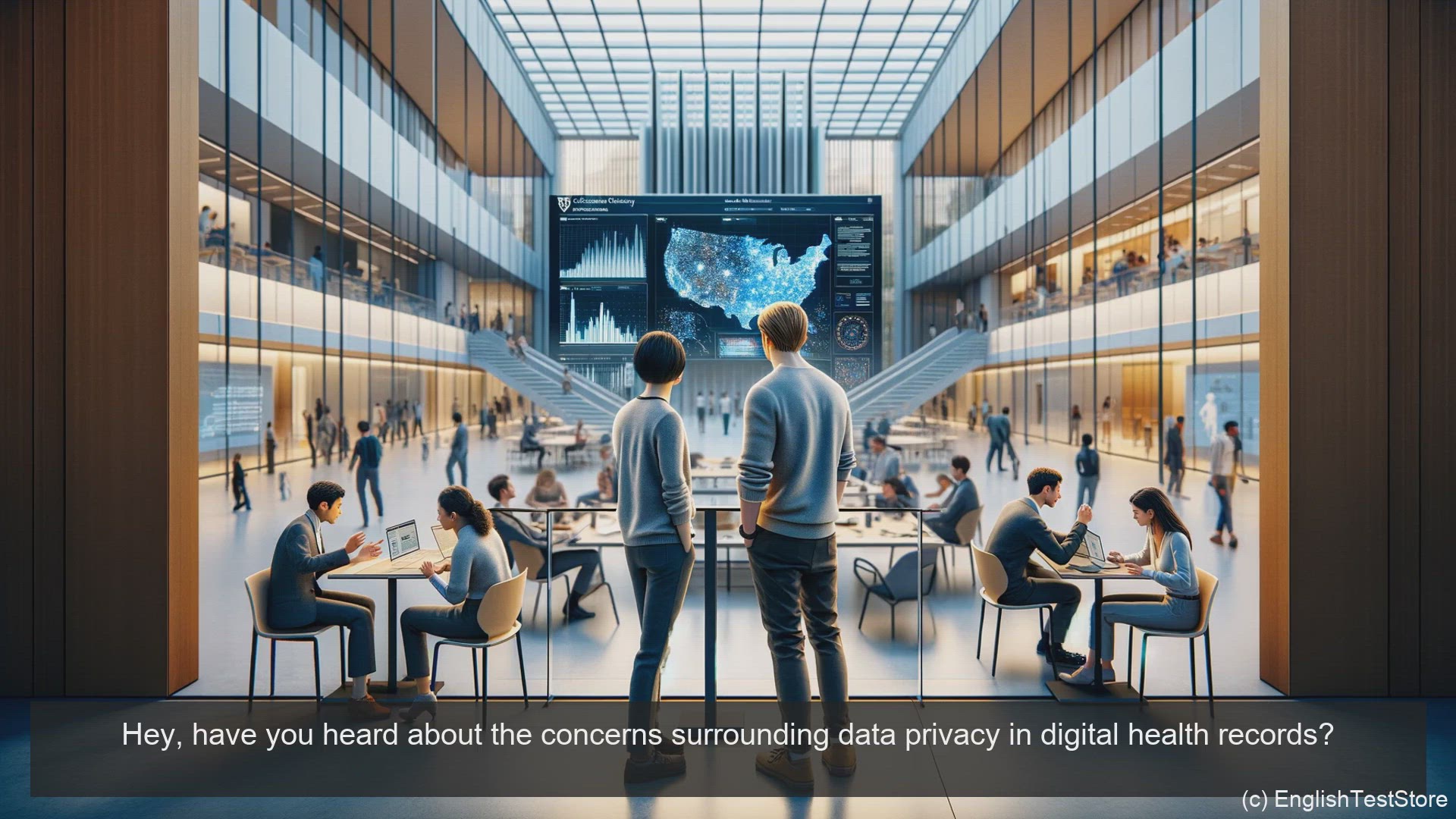 'Video thumbnail for English Conversation for Informatics Engineering: Data Privacy in Digital Health Records'