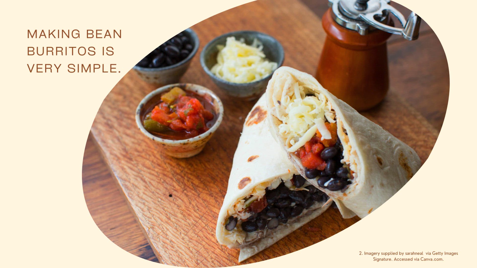 'Video thumbnail for Bean Burritos'