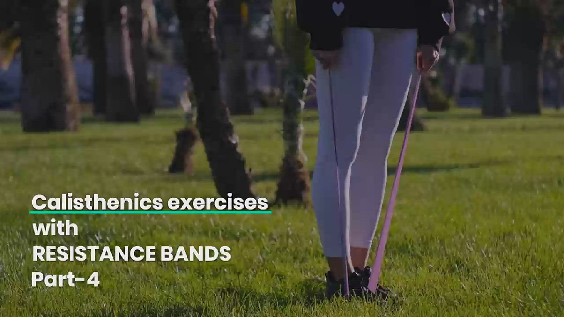 'Video thumbnail for Calisthenics exercises with resistance bands | Part 4'