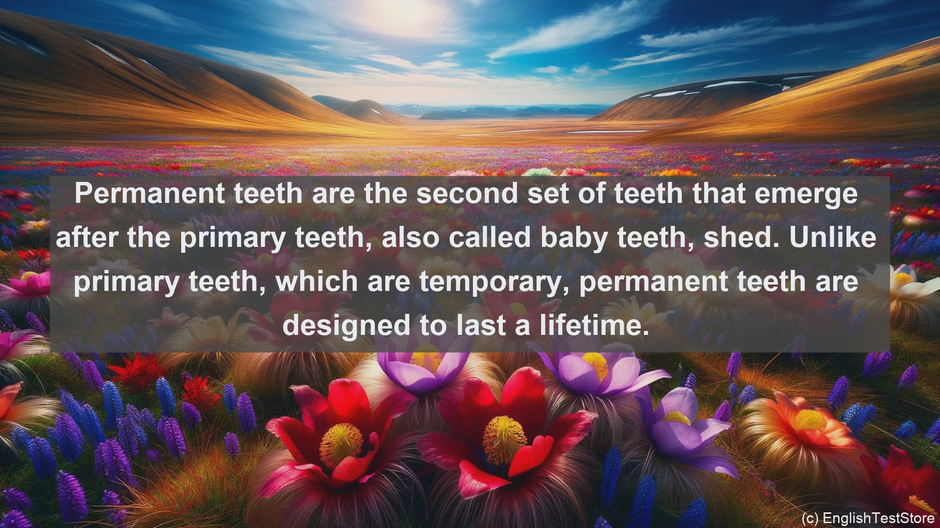 'Video thumbnail for Permanent teeth in science  definition and examples'