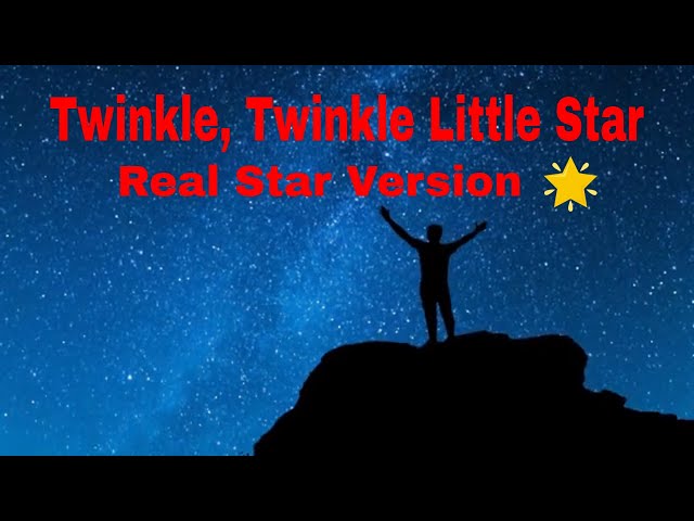 Video thumbnail for Twinkle, Twinkle Little Star | Live Version | Nursery Rhyme | Children Song | Kids | Youtubersity