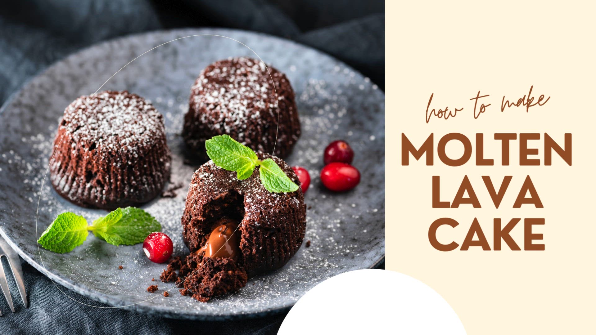 'Video thumbnail for Molten Lava Cake'