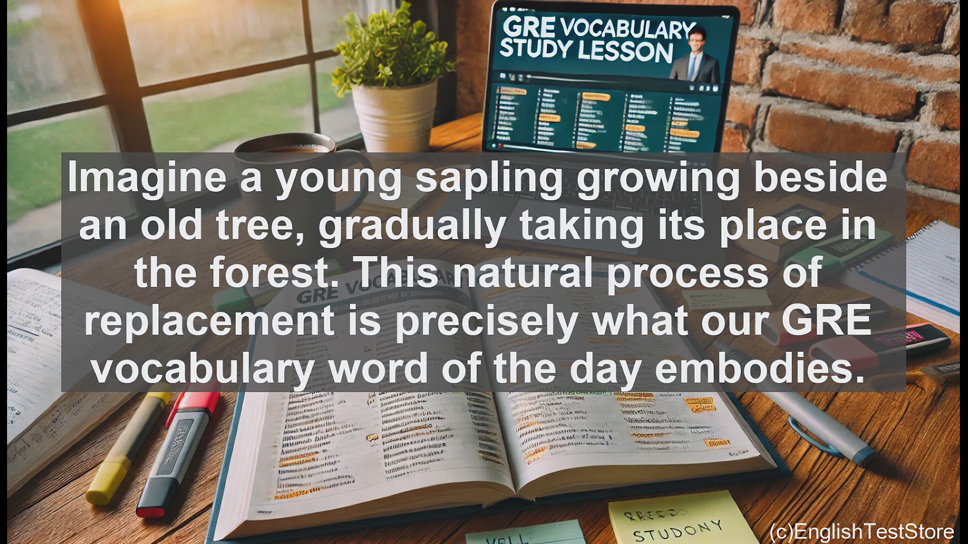 'Video thumbnail for GRE Vocabulary Lesson: Supplanting - Replacing and Overthrowing in the Natural Order'