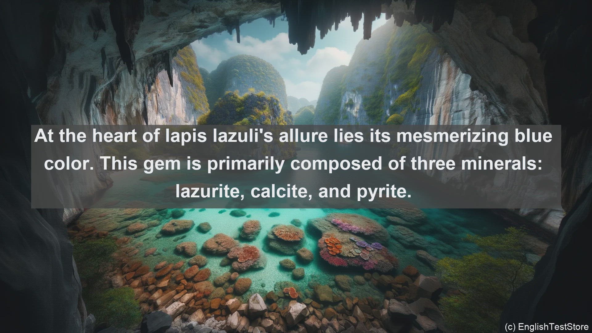'Video thumbnail for Lapis lazuli in science  definition and examples'