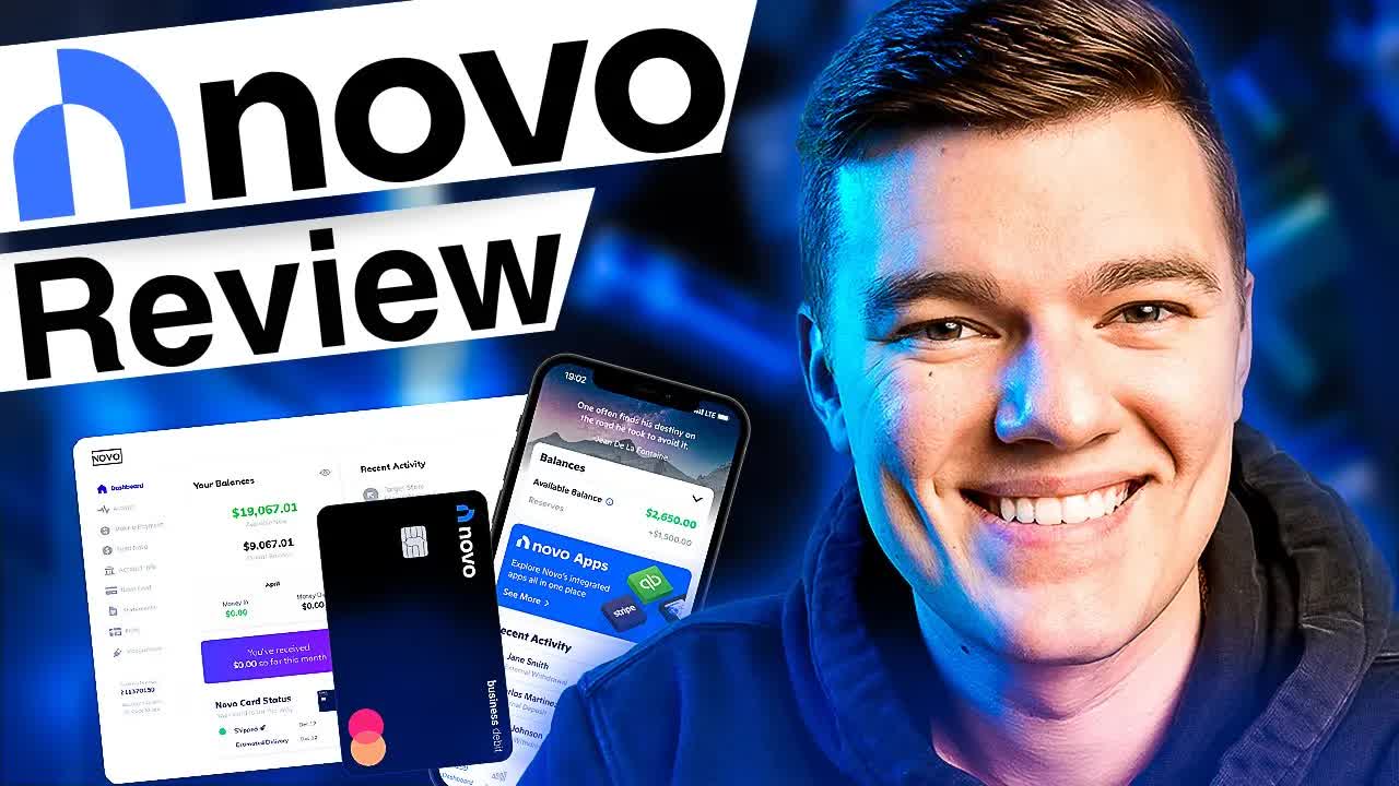 'Video thumbnail for magnified money: novo business banking review: is it the best online business account?'