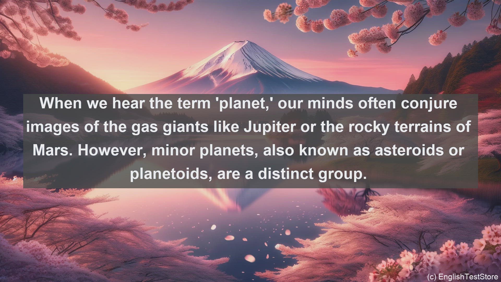 'Video thumbnail for Minor planets in science  definition and examples'