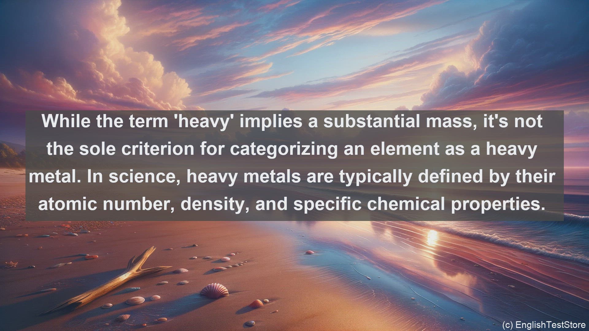 'Video thumbnail for Heavy metal in science  definition and examples'