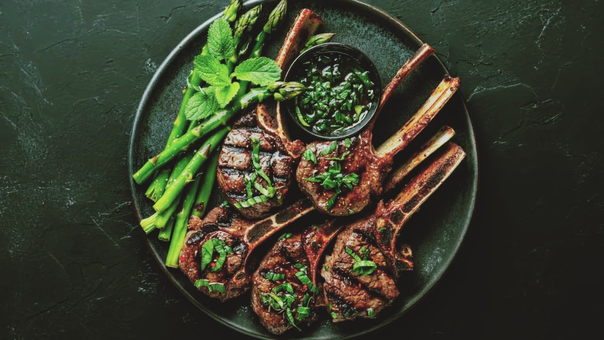 Video thumbnail for Lamb Chops with Mint Sauce Recipe