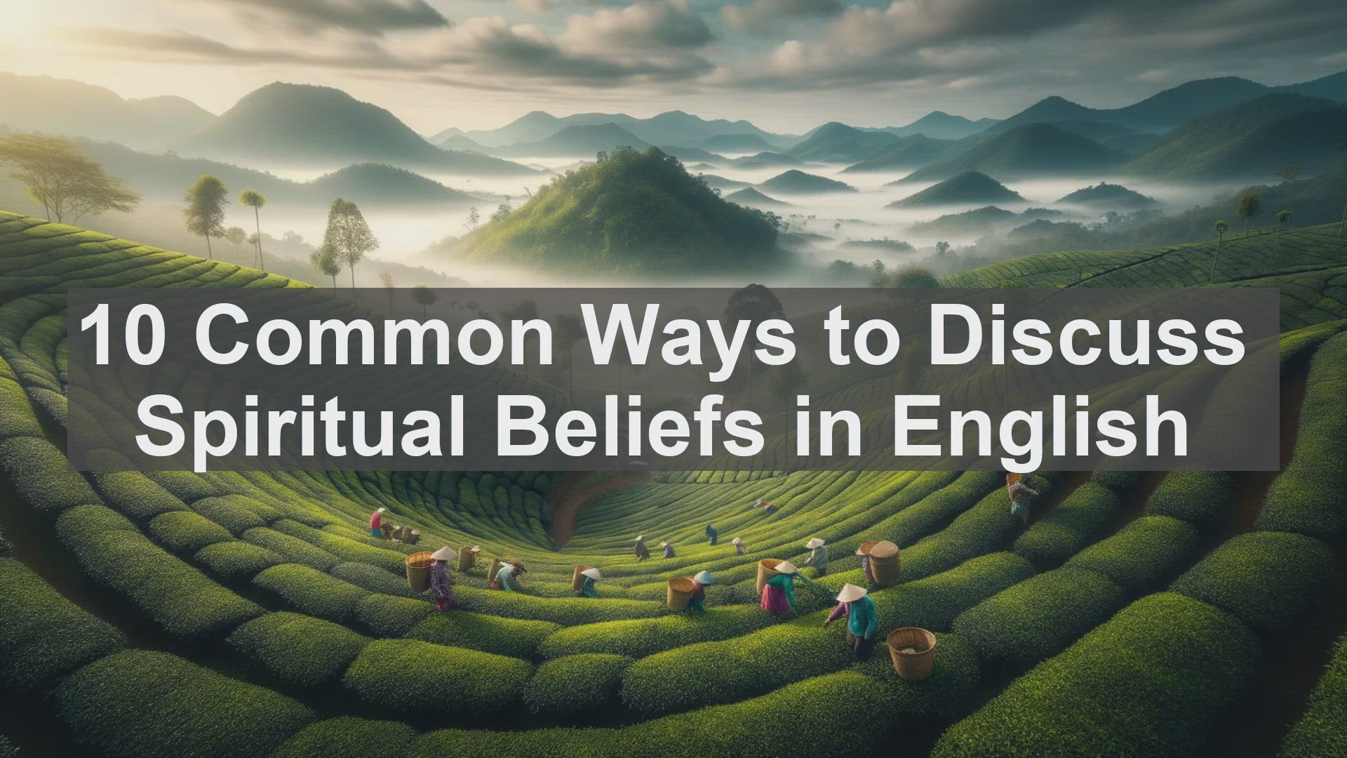 'Video thumbnail for 10 Common Ways to Discuss Spiritual Beliefs in English '