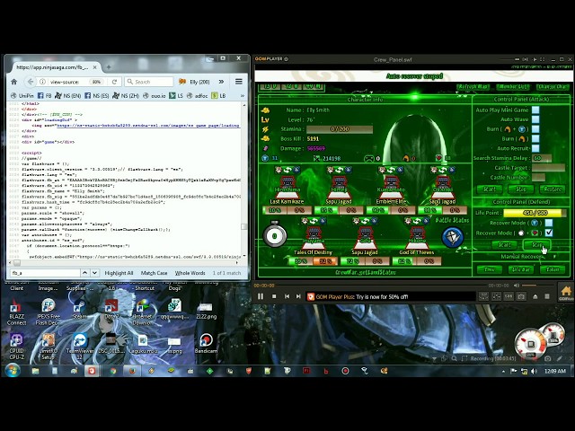 Video thumbnail for [DEMO VIDEO] Single Character Crew Panel =Auto Recovering Castle=