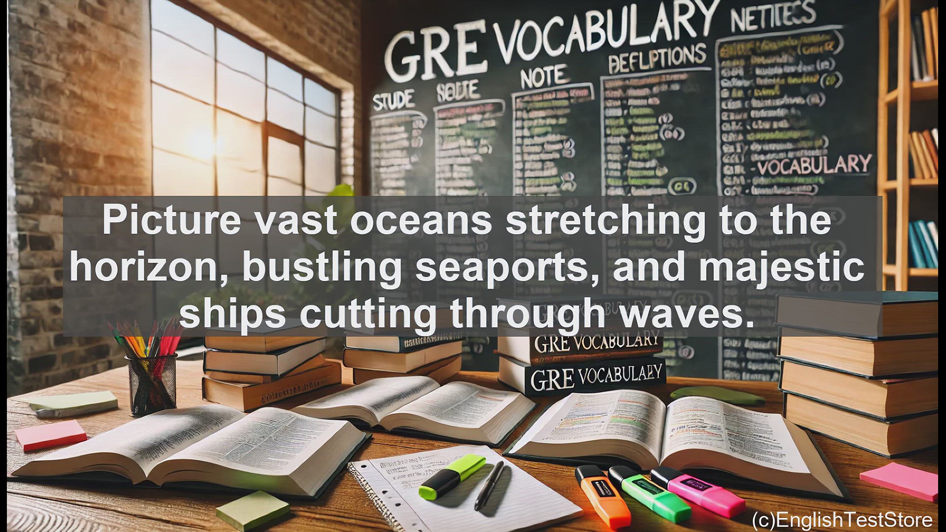 'Video thumbnail for GRE Vocabulary Lesson: Exploring the Maritime World'