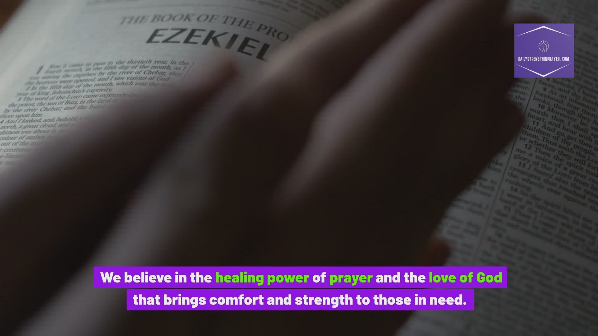 'Video thumbnail for 30 Powerful Prayers for the Sick'