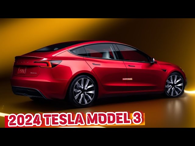 'Video thumbnail for The 2024 Tesla Model 3 Highland | Super Electric Car |'