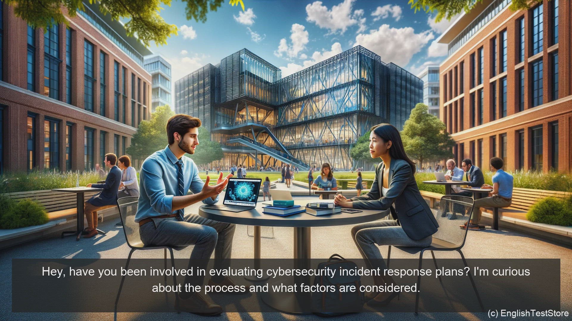 'Video thumbnail for English Conversation for Informatics Engineering: Cybersecurity Incident Response Plan Evaluation'