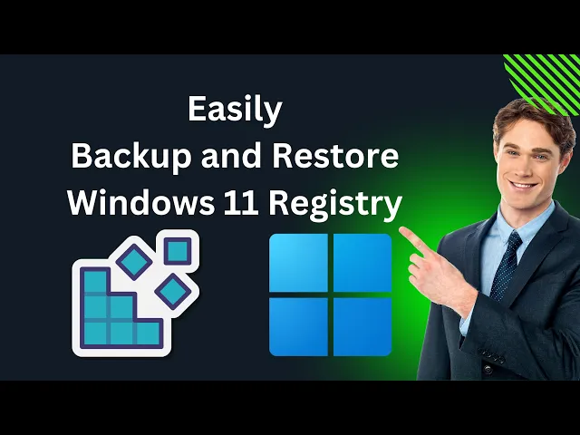 'Video thumbnail for How to Easily Backup and Restore Windows 11 Registry | GearUpWindows Tutorial'