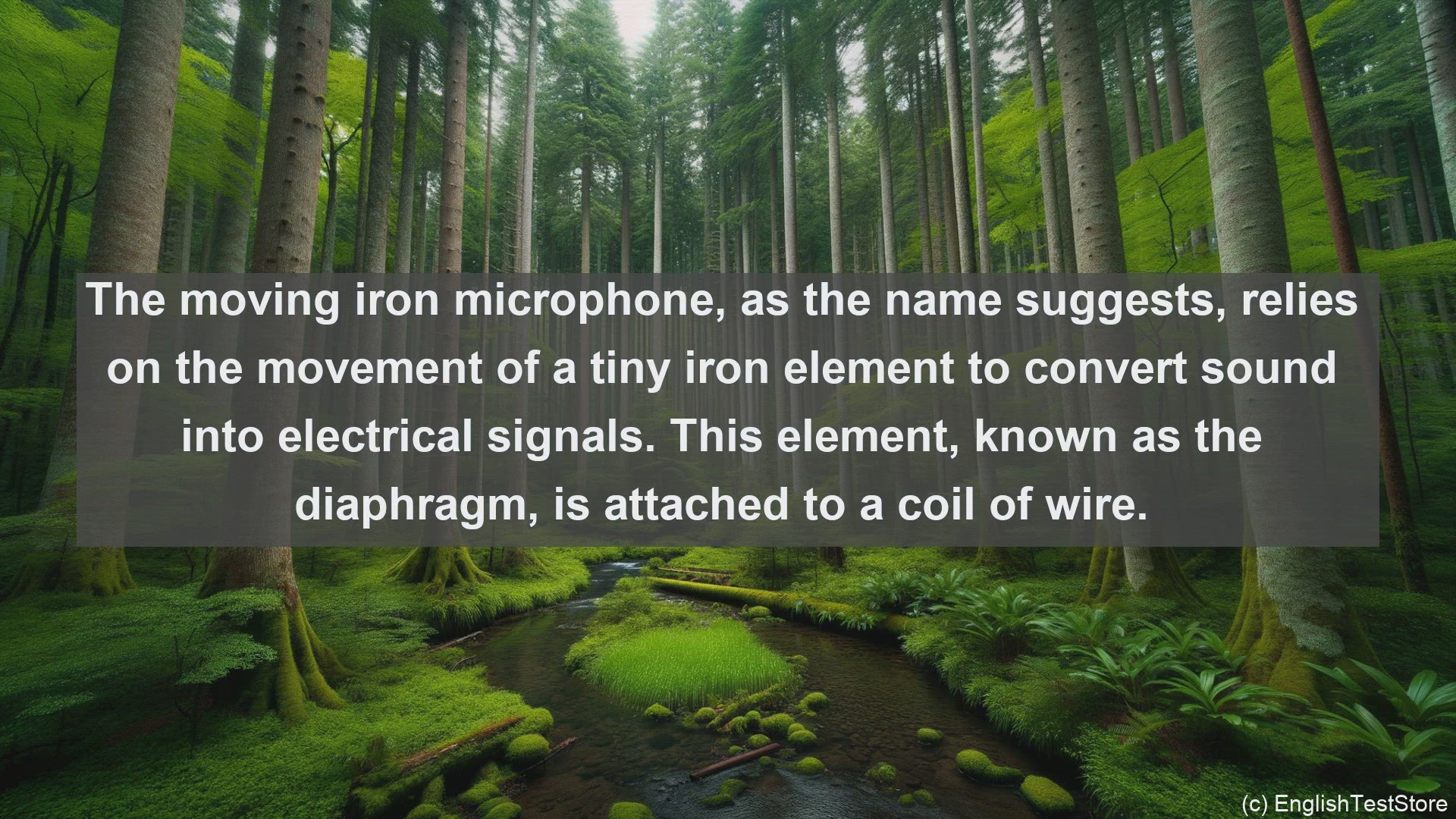 'Video thumbnail for Moving iron microphone in science  definition and examples'