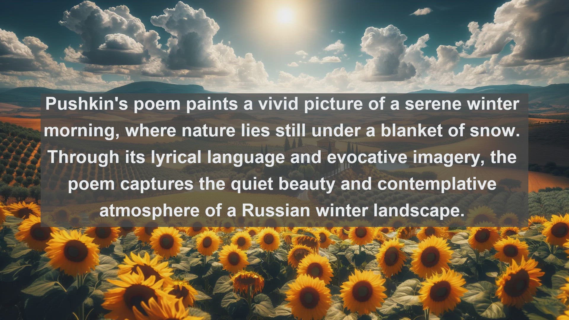 'Video thumbnail for Top 10 Russian Poems about Winter'