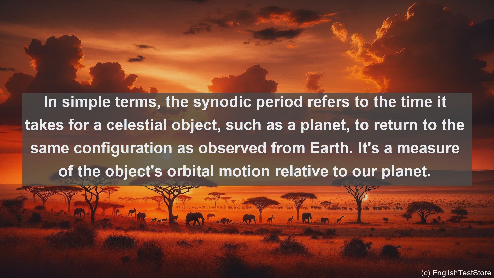 'Video thumbnail for Synodic period in science  definition and examples'