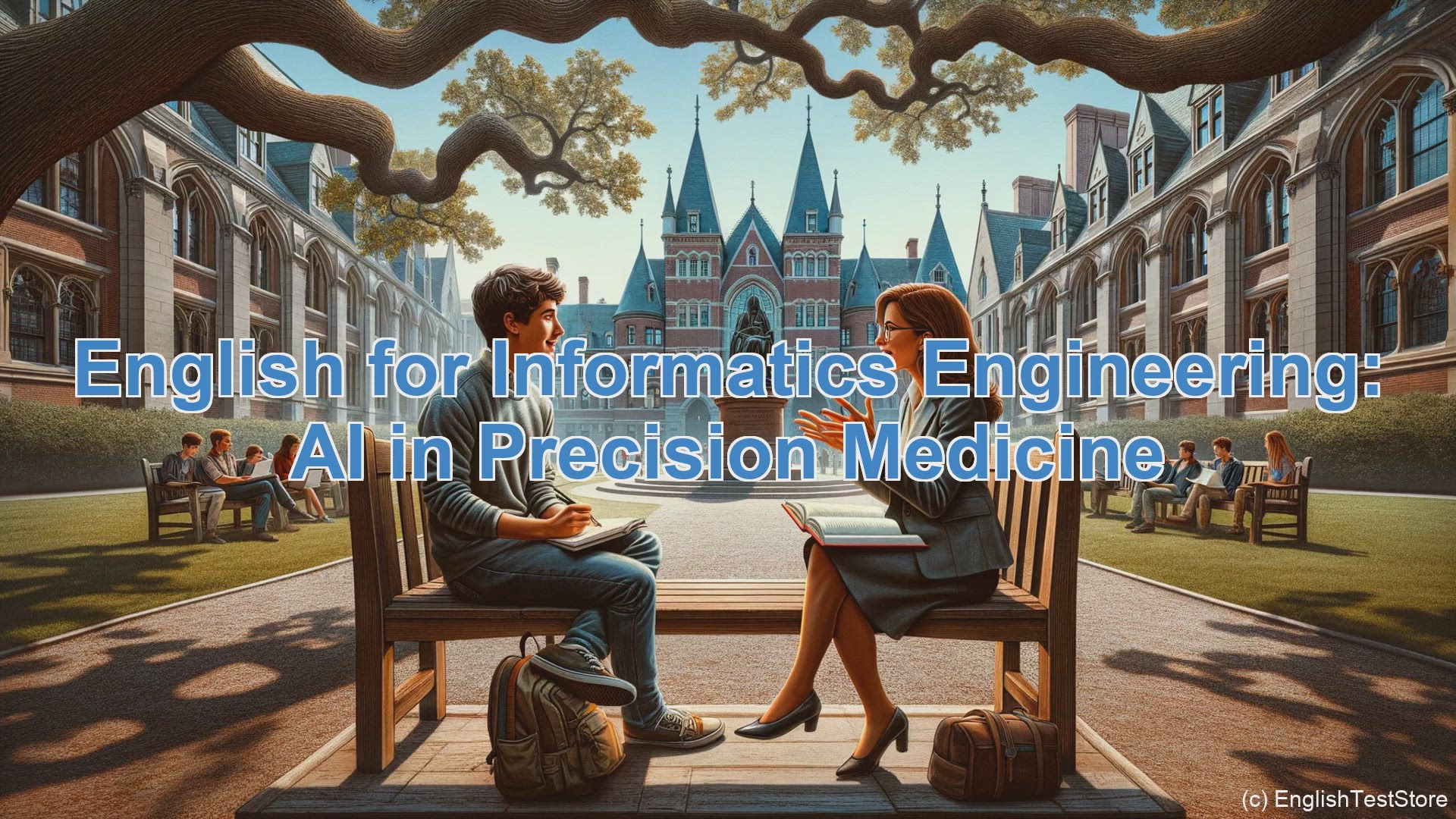 'Video thumbnail for English Conversation for Informatics Engineering: AI in Precision Medicine'