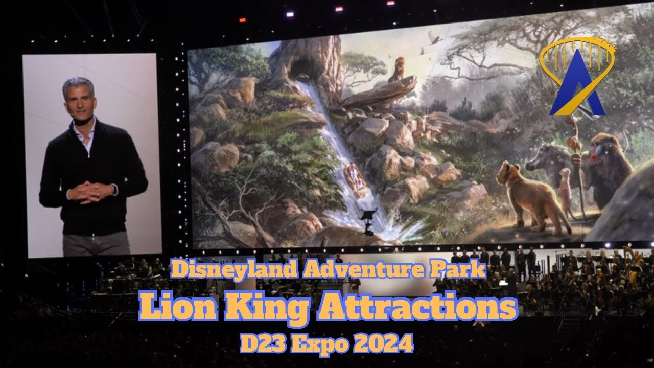 'Video thumbnail for Lion King Land Announced for Disney Adventure Park at Disney D23 2024'