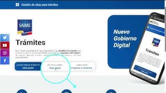 Video thumbnail for CREACIÓN DE CUENTA SAIME 2023