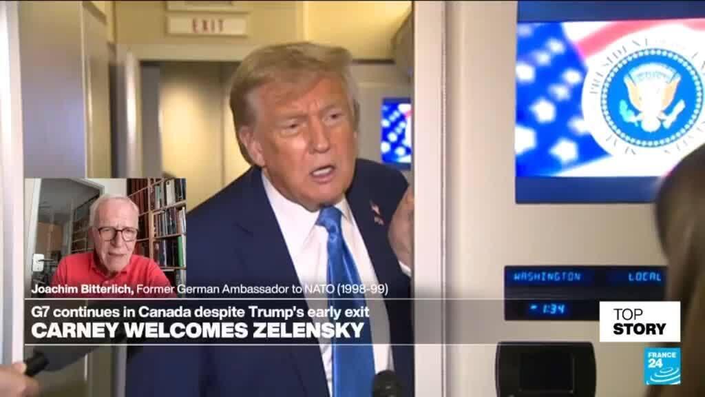 'Video thumbnail for 'Trump under pressure from Israel to make a more qualified entry into war with Iran''