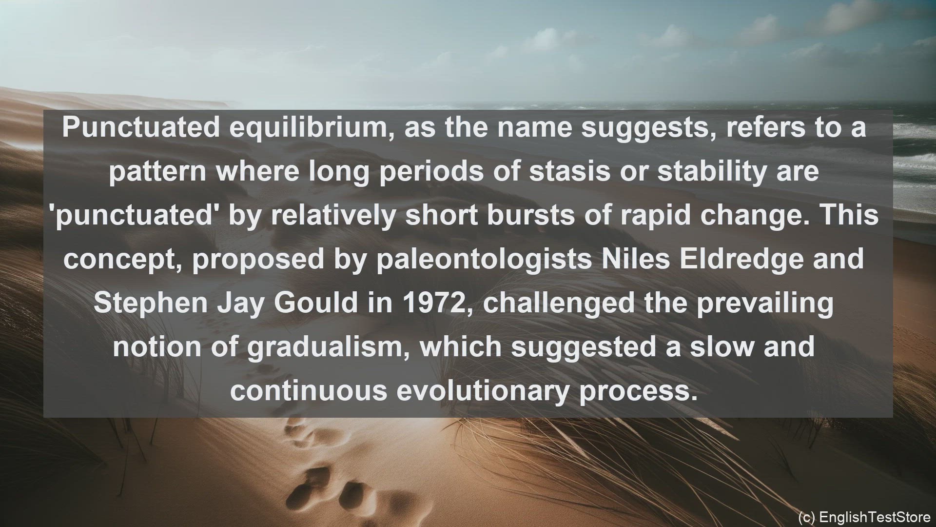 'Video thumbnail for Punctuated equilibrium in science  definition and examples'