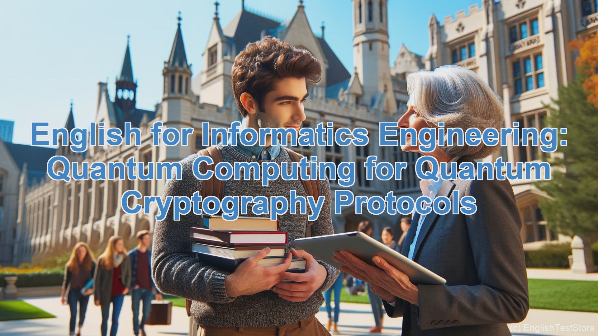 'Video thumbnail for English Conversation for Informatics Engineering: Quantum Computing for Quantum Cryptography Protocols'