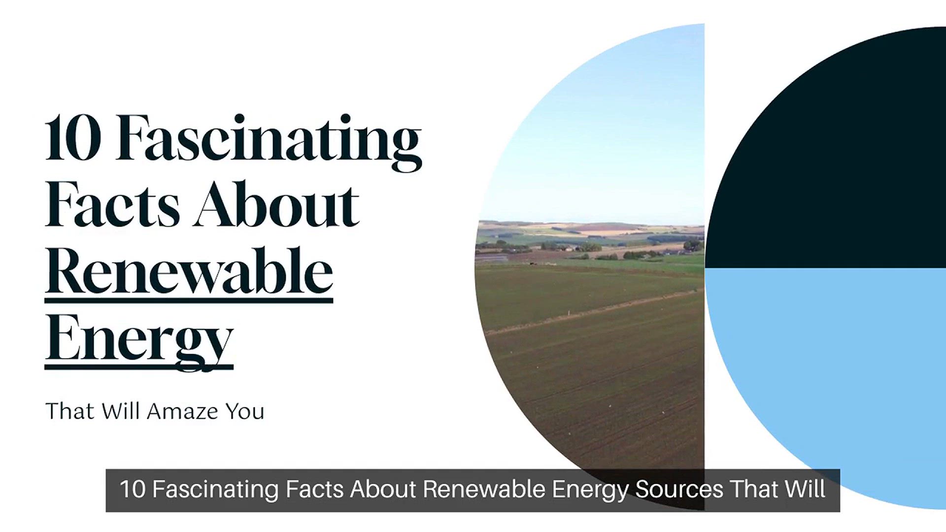 Video thumbnail for 10 Fascinating Facts About Renewable Energy Sources That Will Amaze You