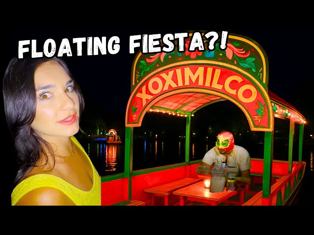 Video thumbnail for Xoximilco Cancun Review | Food, Music & Party on the Water