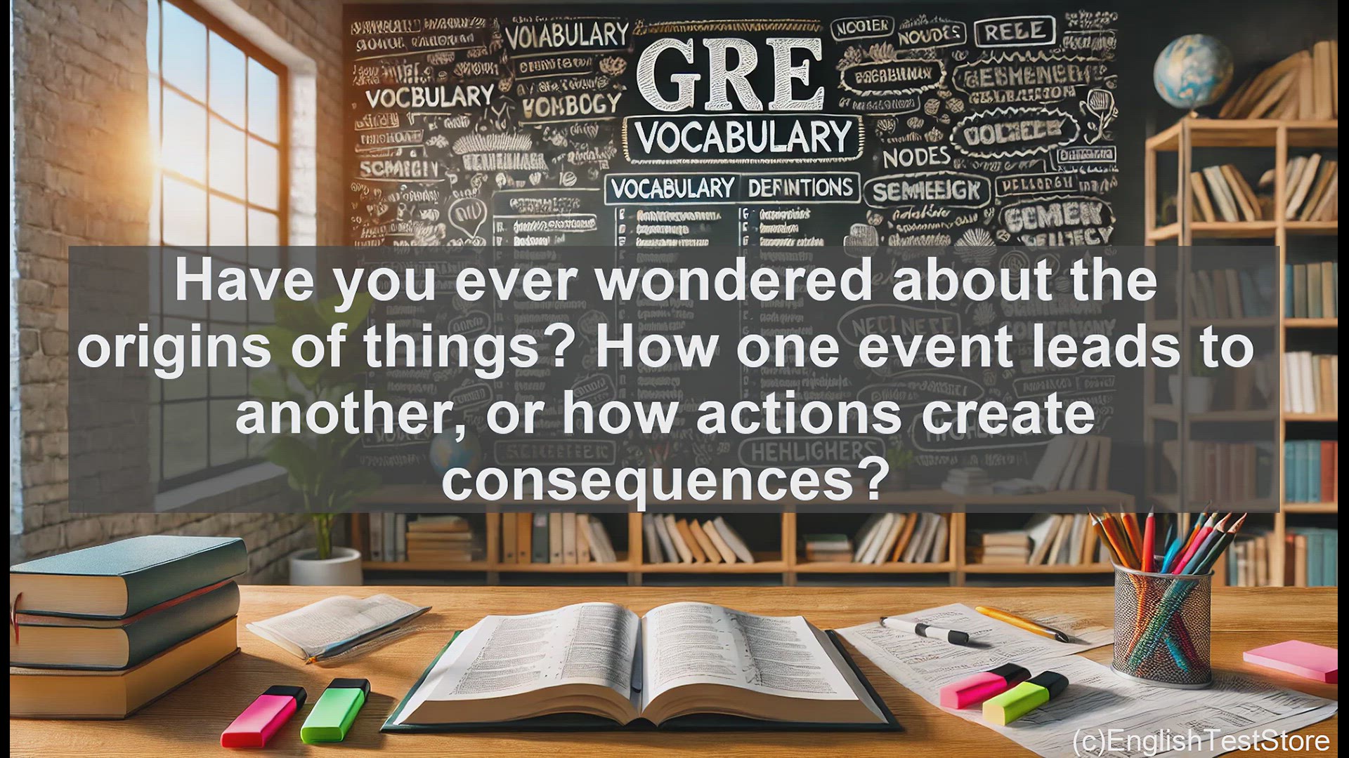'Video thumbnail for GRE Vocabulary Lesson: Exploring the Powerful Verb 'Beget' - Causation and Generation'