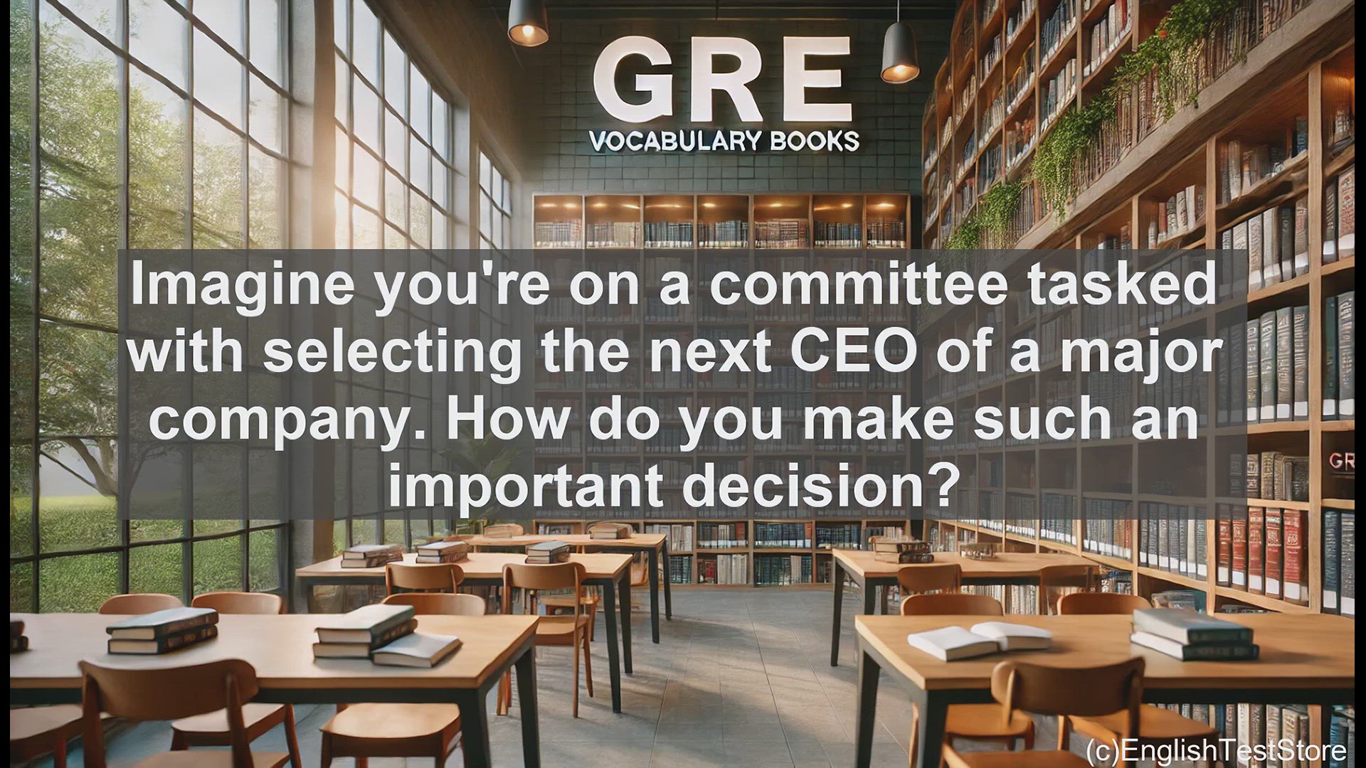 'Video thumbnail for GRE Vocabulary Lesson: Mastering the Concept of Criteria for GRE Success'
