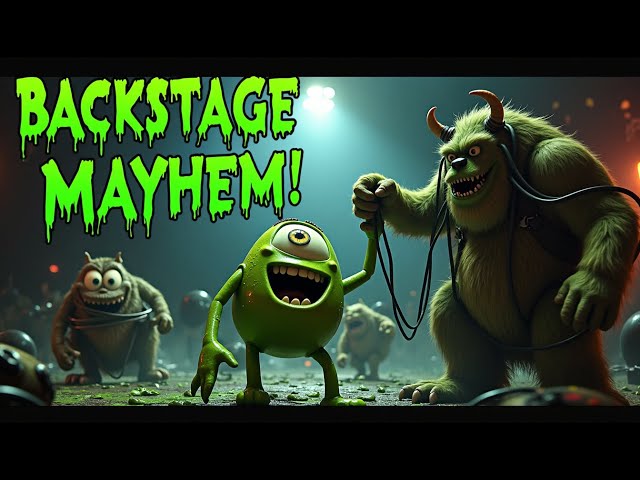 Video thumbnail for Backstage Mayhem: MONSTERS Run Wild! #funny #family #fun #kids #laugh #hilarious #cartoon #monsters