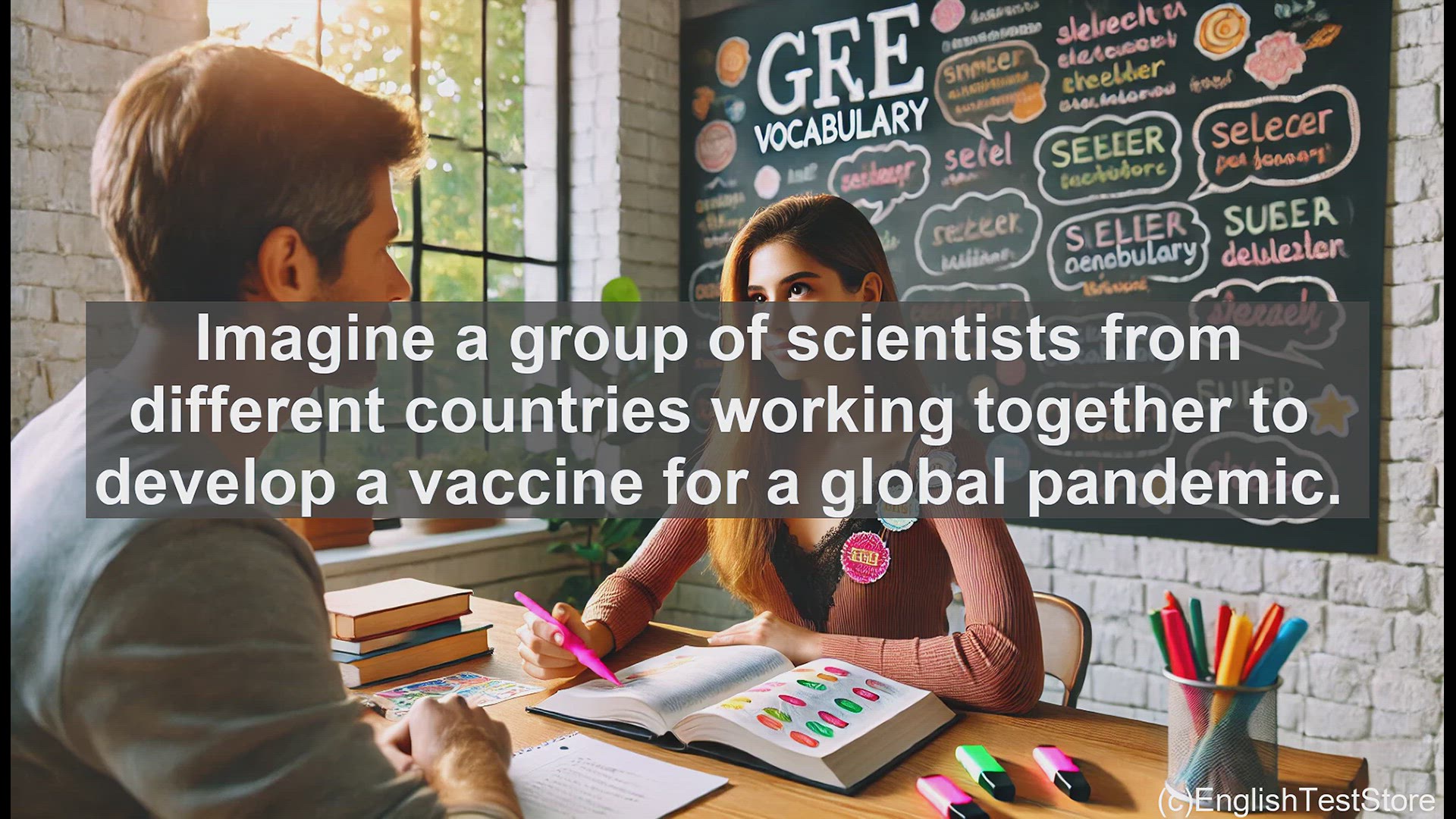 'Video thumbnail for GRE Vocabulary Lesson: Collaboration - The Key to Achieving Great Things'