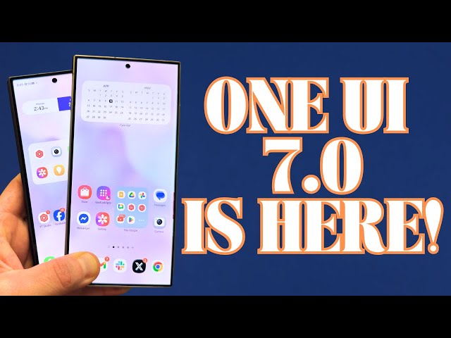 Video thumbnail for Samsung One UI 7.0 Mega Update For Galaxy Phones Is Finally Here - 5 Things To Know