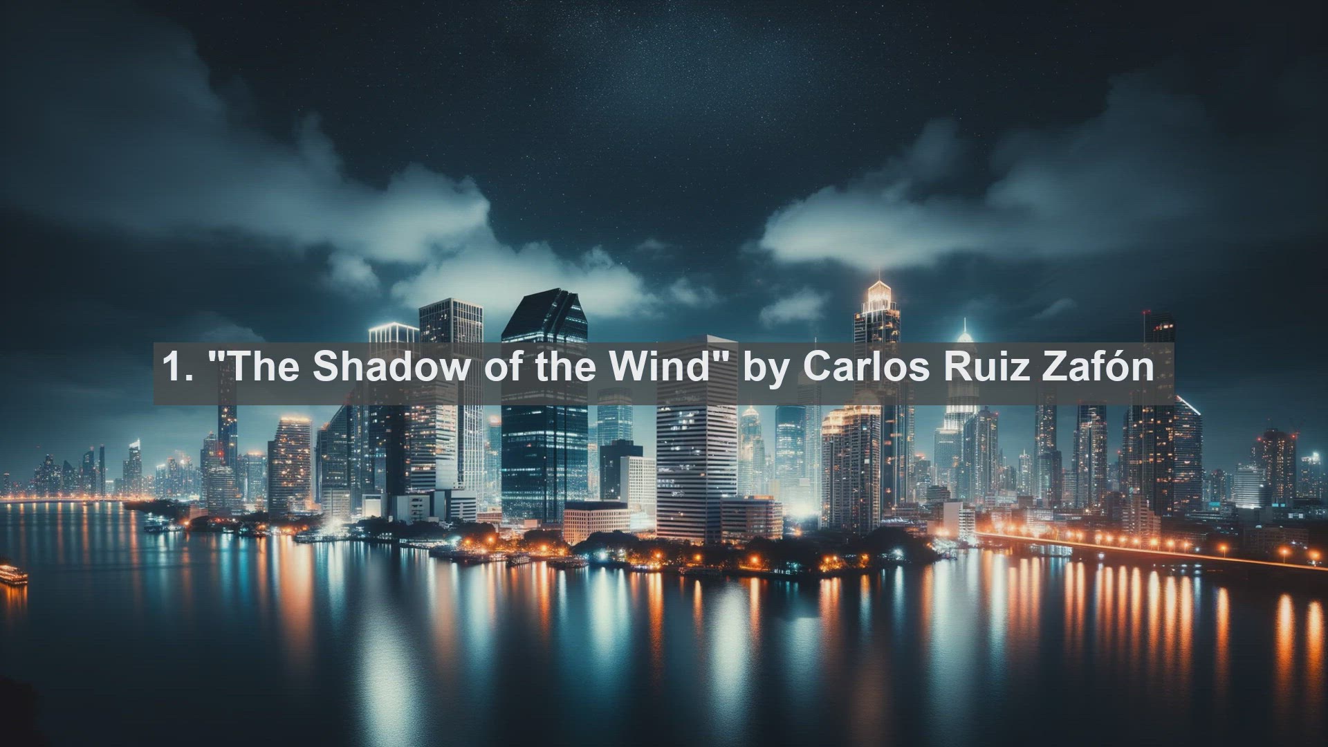 'Video thumbnail for Top 10 Spanish Novels on Family Sagas'
