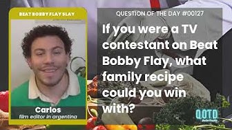 Video thumbnail for Carlos is cooking lasagna and barbecue for his Bobby Flay face-off!