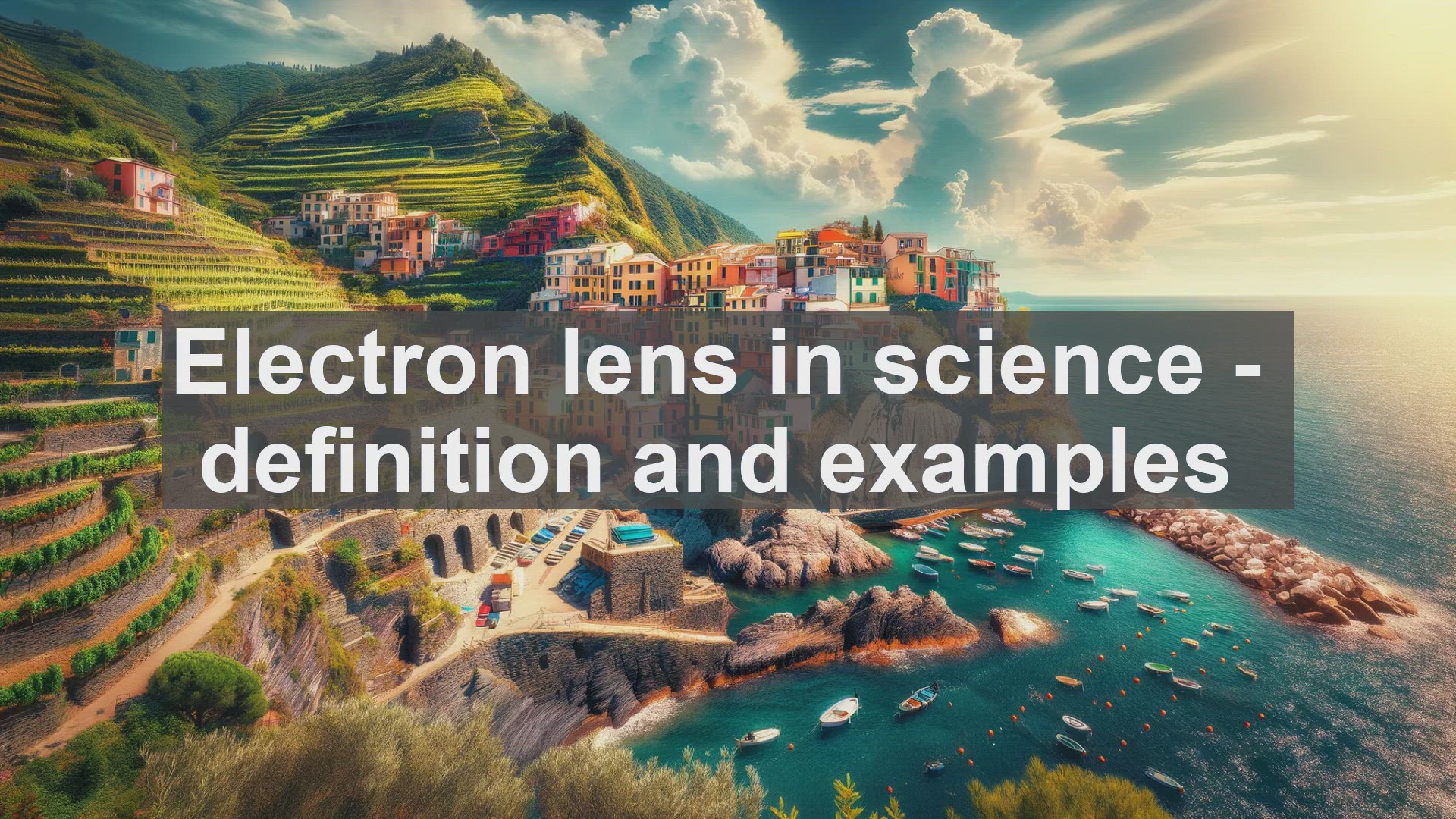 'Video thumbnail for Electron lens in science  definition and examples'