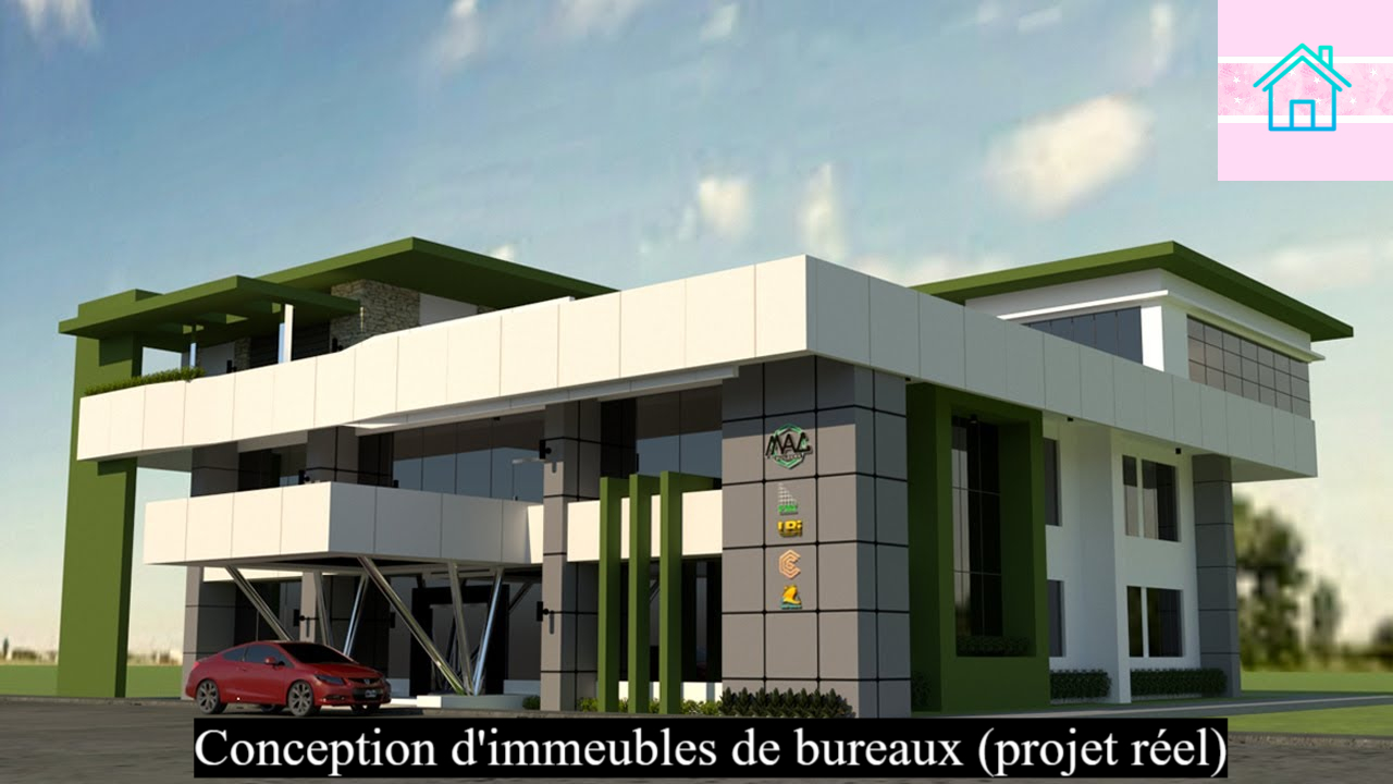 'Video thumbnail for Conception d'immeubles de bureaux (projet réel)'