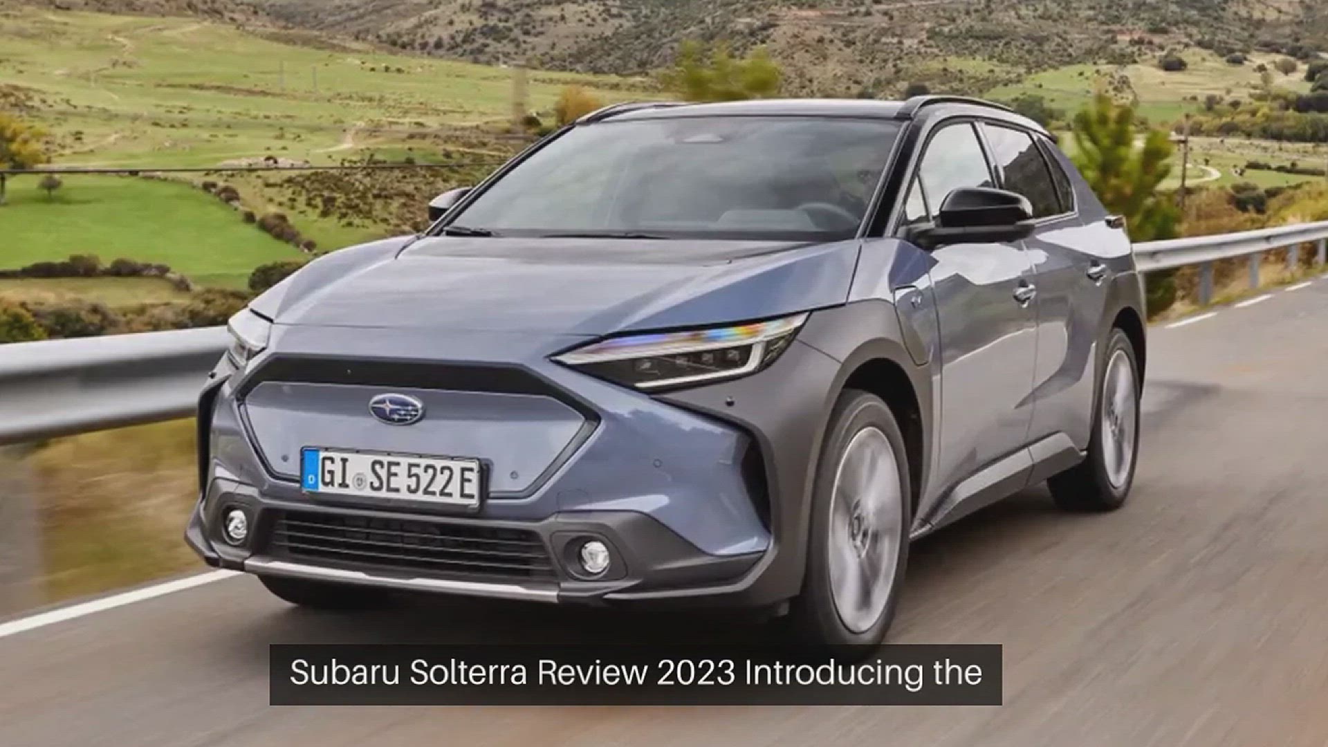 'Video thumbnail for Subaru Solterra review'