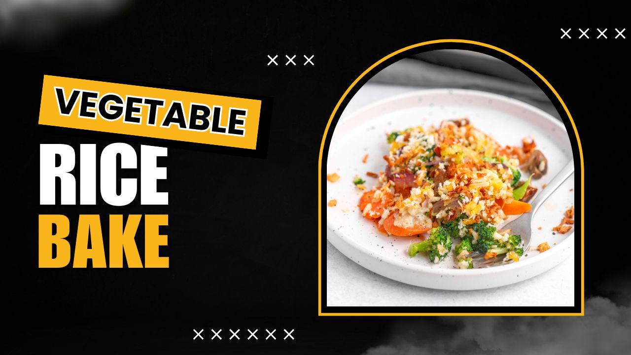 Video thumbnail for Vegetables Rice Bake