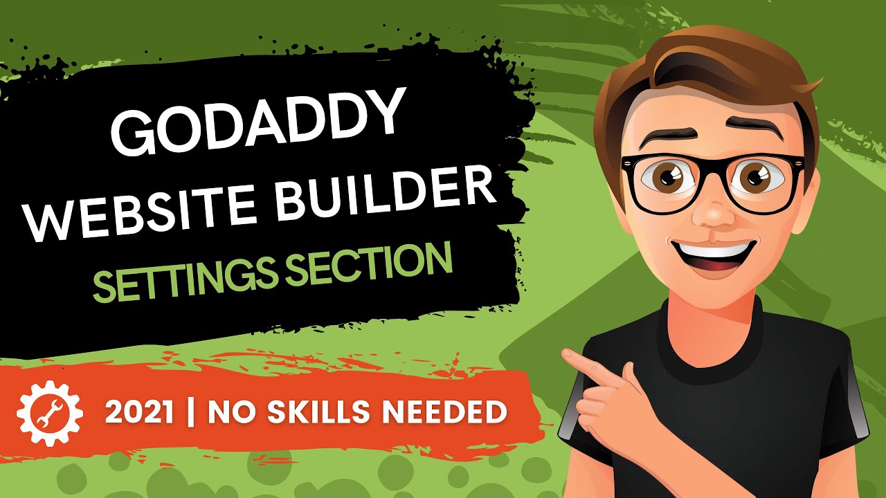 'Video thumbnail for GoDaddy Website Builder Settings Section '