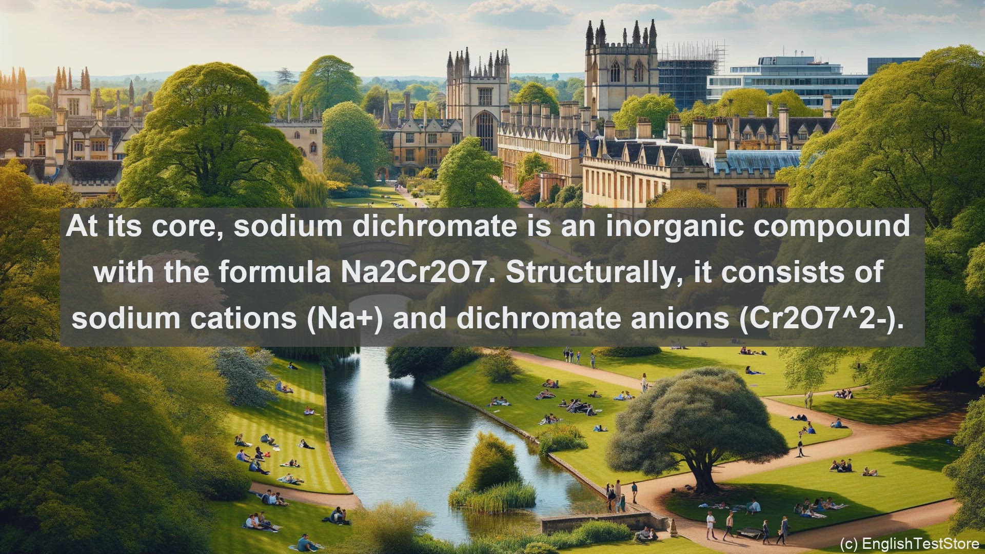 'Video thumbnail for Sodium dichromate in science  definition and examples'