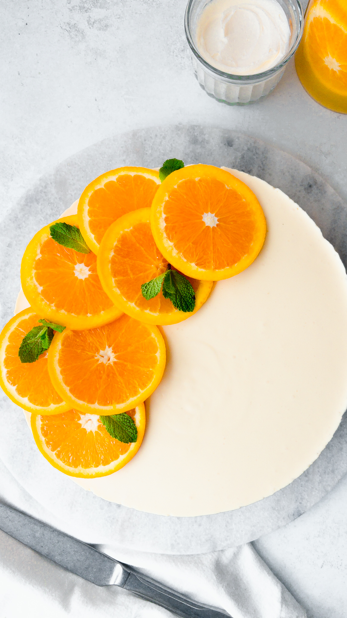 'Video thumbnail for NO-BAKE ORANGE CHEESECAKE'