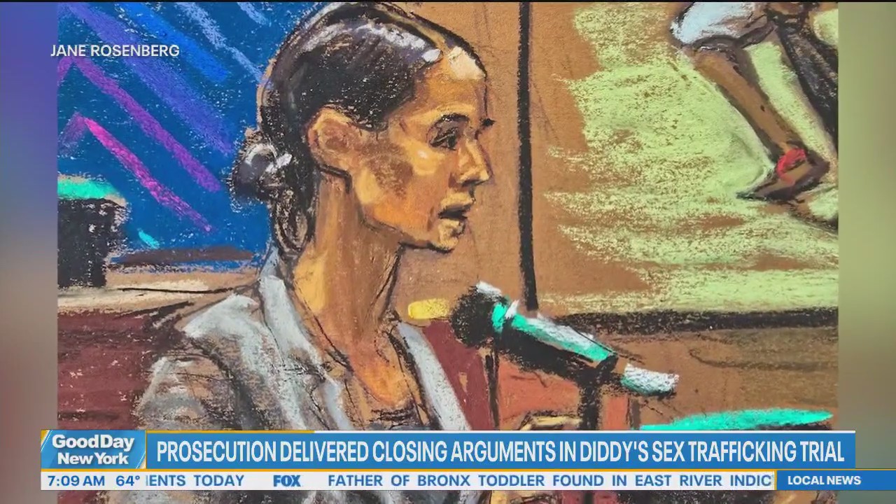 'Video thumbnail for Diddy trial latest: Prosecution continue closing arguments'
