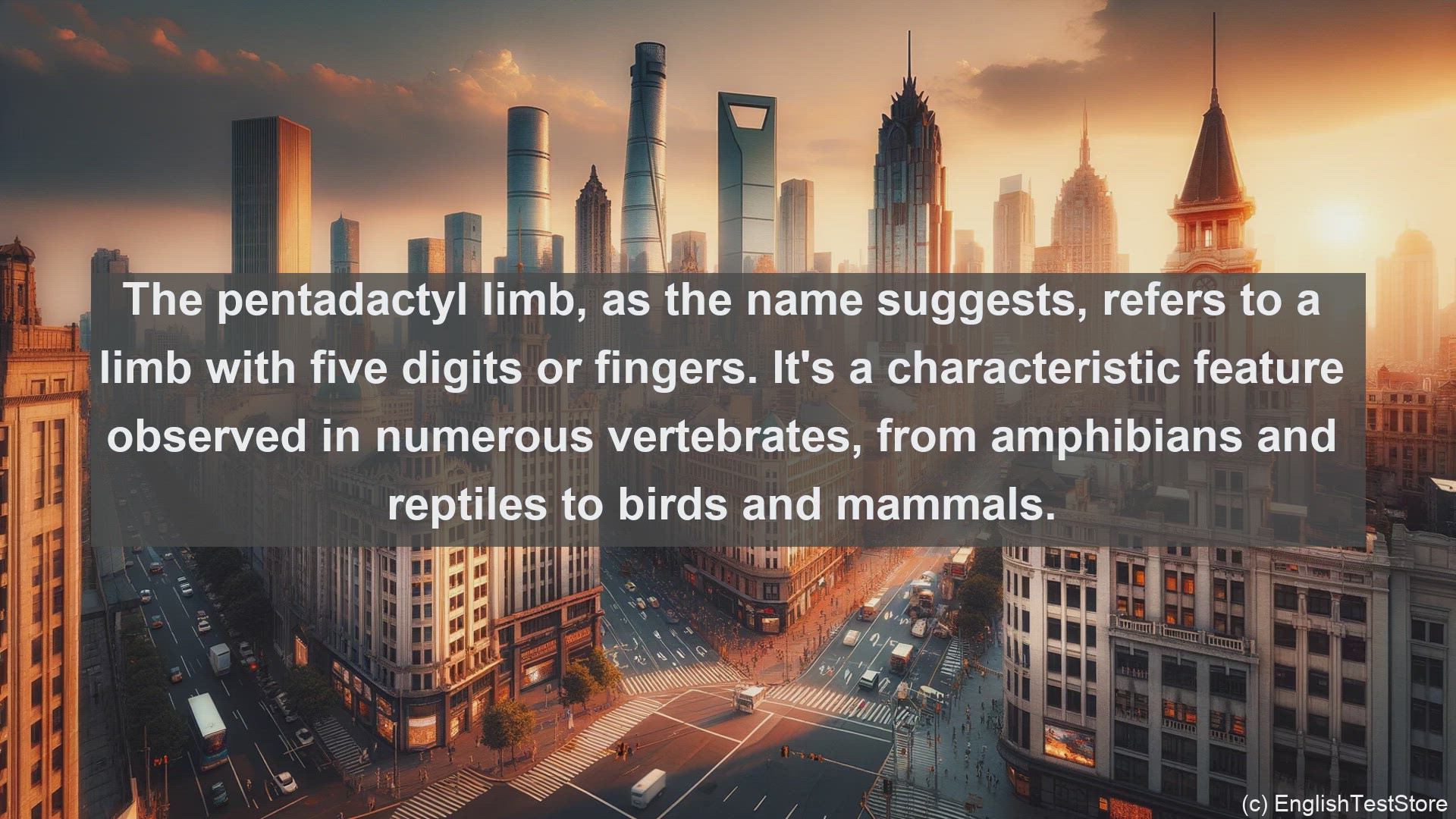 'Video thumbnail for Pentadactyl limb in science  definition and examples'