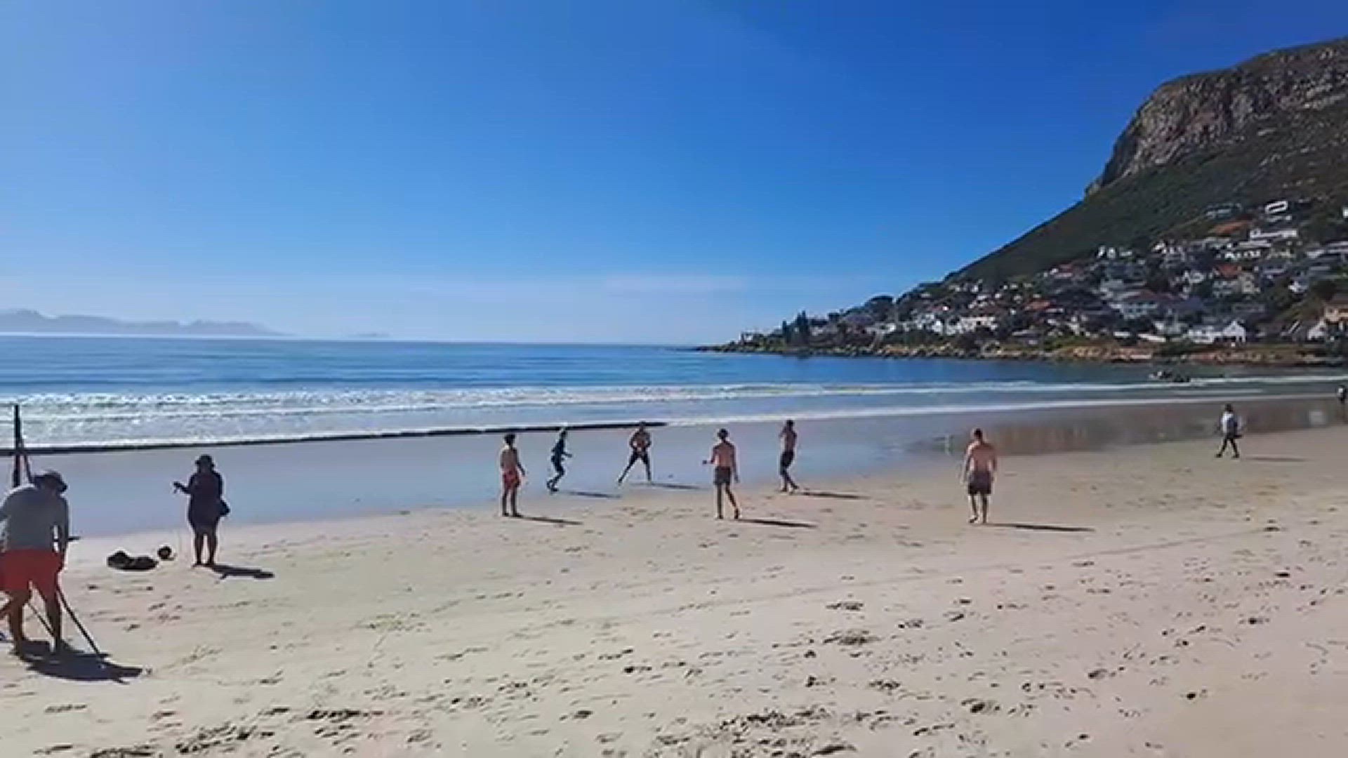 Video thumbnail for Fish Hoek Beach, False Bay, Cape Town